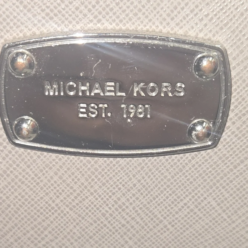 Michael Kors Gray Satchel Bag